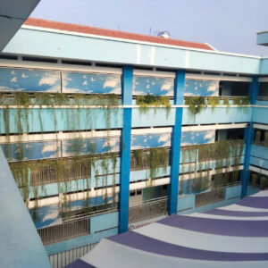 màn cuốn ngoài trời