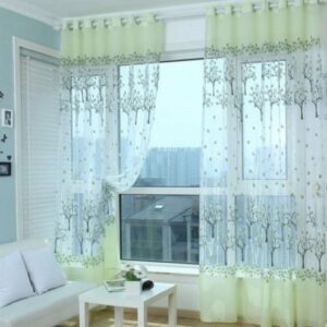Rèm vải tự động MVTD-01 12 Màn vải phòng khách