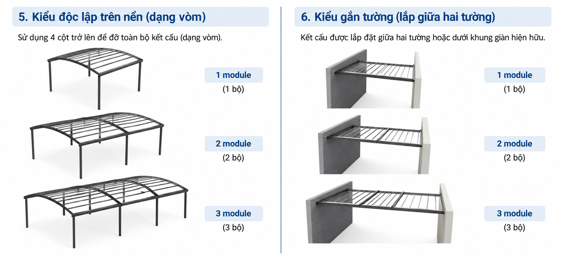 lắp đặt pergola pvc