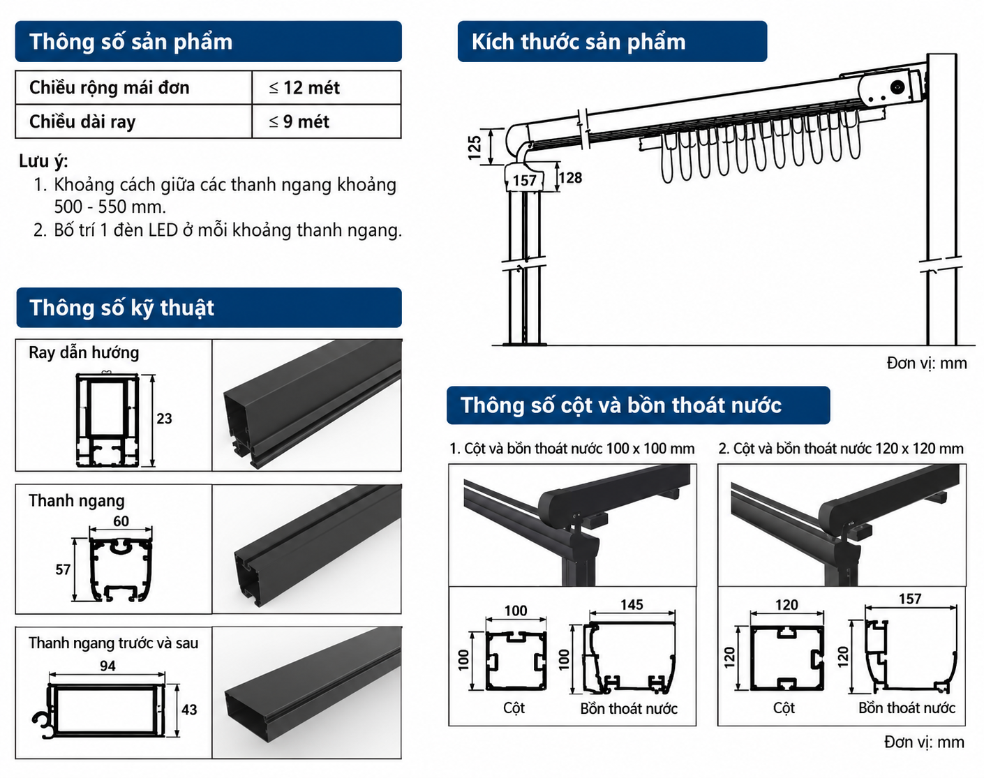 cấu tạo pergola pvc