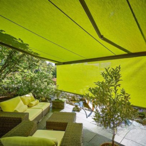 Mái hiên tự động MSG-03 8 mai hien di dong 32s