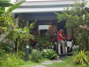 mái hiên tự động