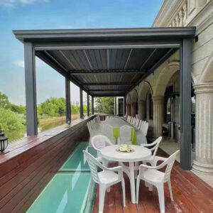 mái che pergola nhôm