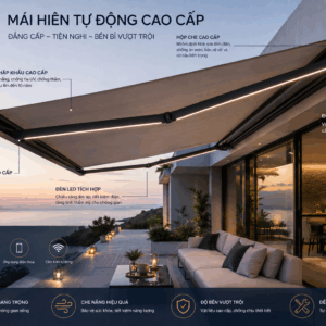 mái hiên tự động