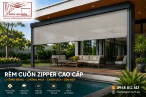 rèm cuốn zipper R304